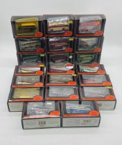 A collection of twenty boxed Gilbow Exclusive First Editions die-cast buses and coaches including