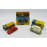 Three boxed Corgi Toys die-cast vehicles including Rover 2000 TC (275 - A/F missing three wheels),