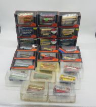 A collection of twenty three Gilbow Exclusive First Editions die-cast buses and coaches including