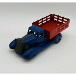 A vintage steel toy market truck, possibly Marx c1930