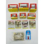 A small collection of Hornby Lyddle End N gauge buildings and accessories including Goods Shed, Open