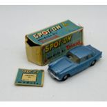 A vintage boxed Tri-ang Spot-On Bristol "406" die-cast car - box A/F