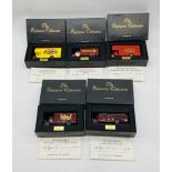 A collection of five boxed Exclusive Collection die-cast models presented by J.C.Haigh including
