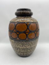 A large West German vase number 286, height 51cm