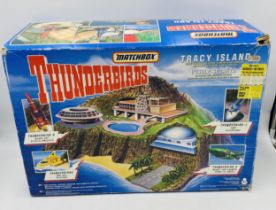 A boxed Matchbox Thunderbirds Tracy Island Electronic Playset