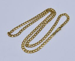 A 9ct gold Figaro chain, weight 10g