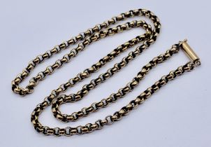 A 9ct gold chain, weight 8g