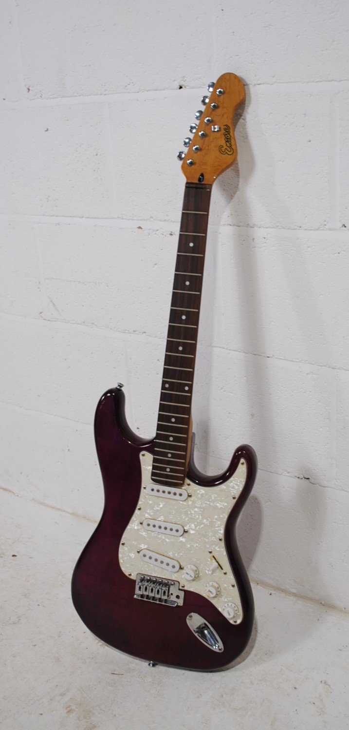 An Encore Stratocaster electric guitar - no strings - Image 3 of 8