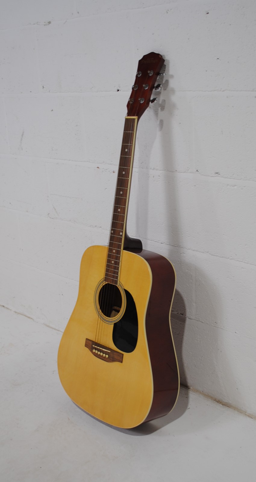 A Freshman six string acoustic guitar, with soft case and accessories - Image 4 of 10