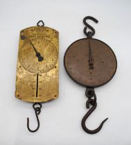 Two vintage 'Salter' trade spring balance scales