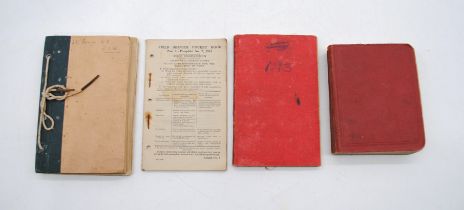 Two WWII pocket books for field engineering and Royal Engineers pocket books - 'Royal Engineers