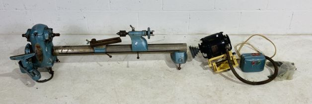 A vintage Myford Lathe