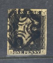 A Penny Black stamp