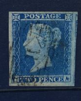 A 2D Blue stamp