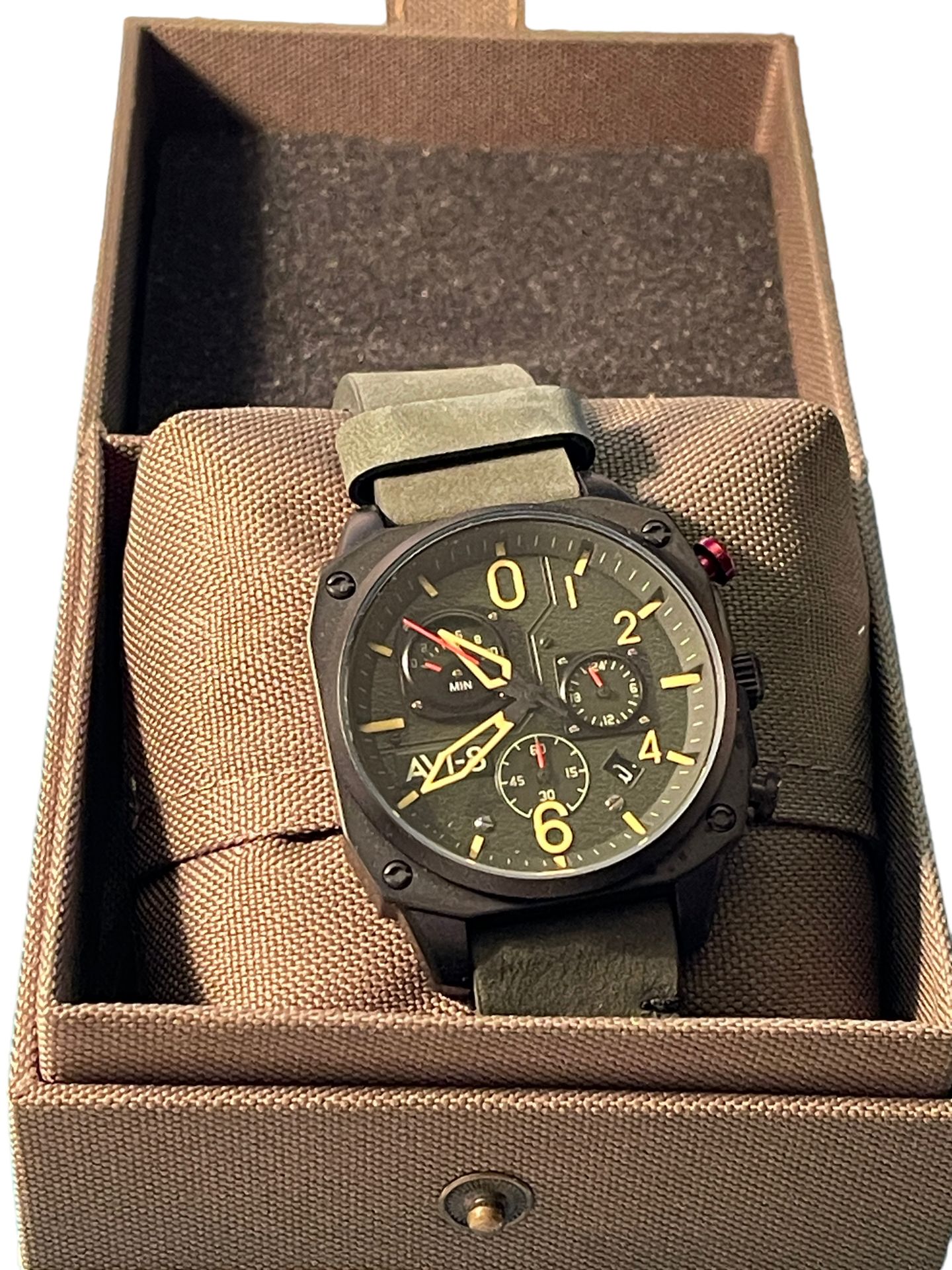 Av-8 men's aviation dial instrument watch - Image 4 of 4