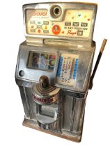 Armed bandit working Jennings coin operated