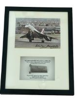 Concorde Spitfire and Concorde with fusarlarged and blade from Concorde signed