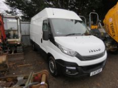 IVECO PANEL VAN LV17UXF TESTED UNTIL END OF NOVEMBER 2023. AUTO GEARBOX. 173,220 REC MILES. SOURCED