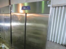 ELECTROLUX LARGE SIZED CATERING FRIDGE, WORKING WHEN REMOVED FROM REDEVELOPMENT OF CAFE SITE. 208CM