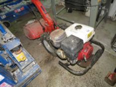 CAMON TYPE HONDA ENGINED ROTORVATOR. WNE TESTED WAS SEEN TO RUN AND DRIVE. THIS LOT IS SOLD UNDER