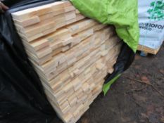 1 X EXTRA LARGE PACK OF TIMBER BOARDS 70MM X 20MM @ 1.83M LENGTH APPROX.