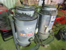 2 X LARGE CAPACITY SPE VACUUMS, 110VOLT POWERED.
