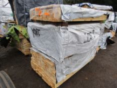 3 X BUNDLES OF TIMBER BOARDS 70MM X 20MM @ 1.83M LENGTH APPROX.