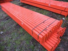 HEAVY DUTY PALLET RACKING BEAMS: 24NO BEAMS @ 3.9M LENGTH BEAMS ARE RATED EGN140 X 50 X 20. ORIGIN