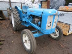 FORDSON SUPER MAJOR VINTAGE TRACTOR. DIRECT FROM LOCAL COLLECTION, OWNER DOWNSIZING. WHEN TESTED WAS