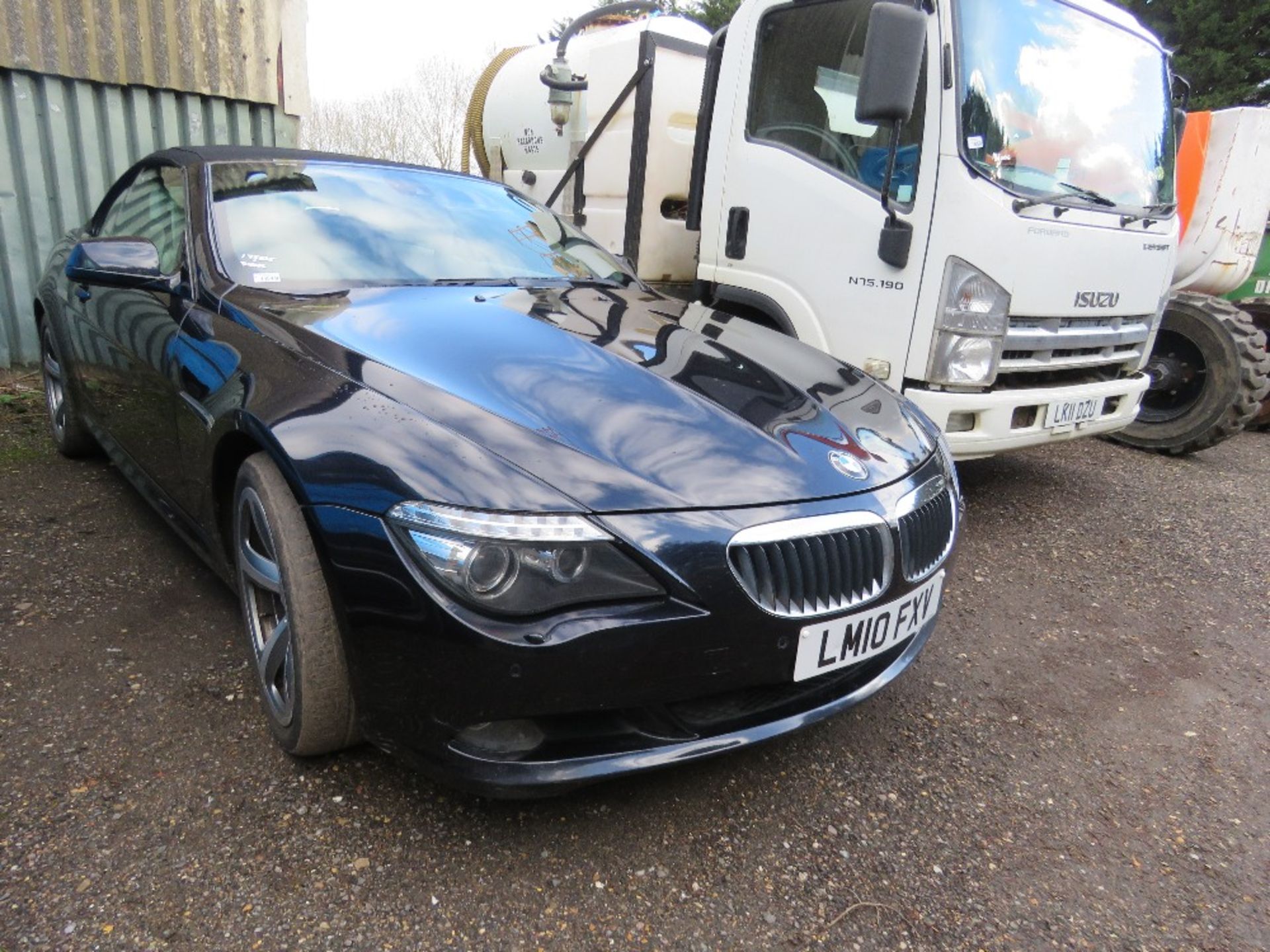 BMW 635D CONVERTABLE CAR REG:LM10 FXV. WITH V5 AND TEST UNTIL APRIL 2023. 175,835 REC MILES. DIESEL