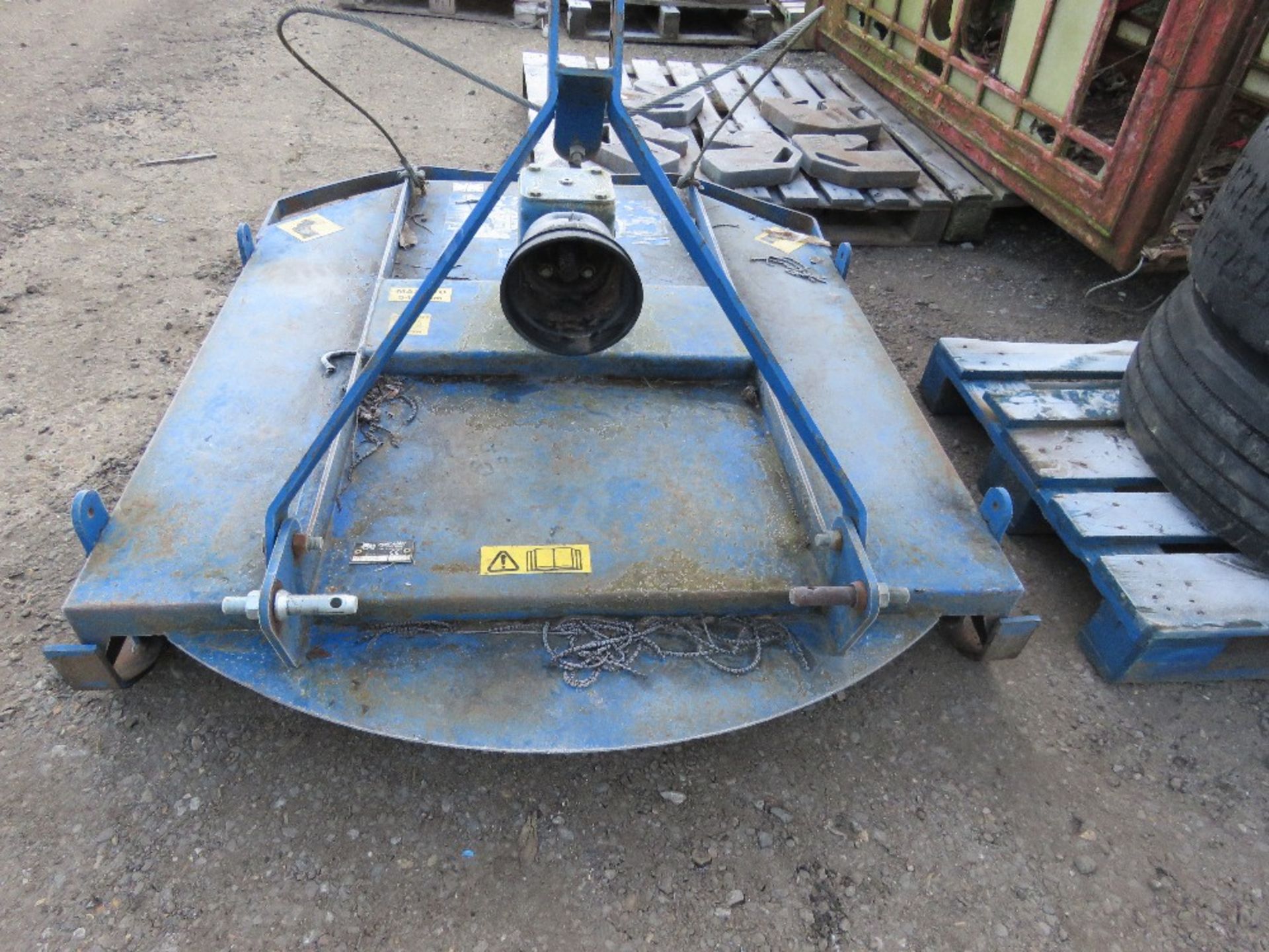 PORT AGRIC CUTLET 4FT WIDE TRACTOR TOPPER MOWER, REQUIRES PTO SHAFT. - Image 2 of 9