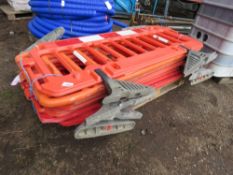 7 X CHAPTER 8 PLATIC BARRIERS.COMPANY LIQUIDATION STOCK. THIS LOT IS SOLD UNDER THE AUCTIONEERS MA