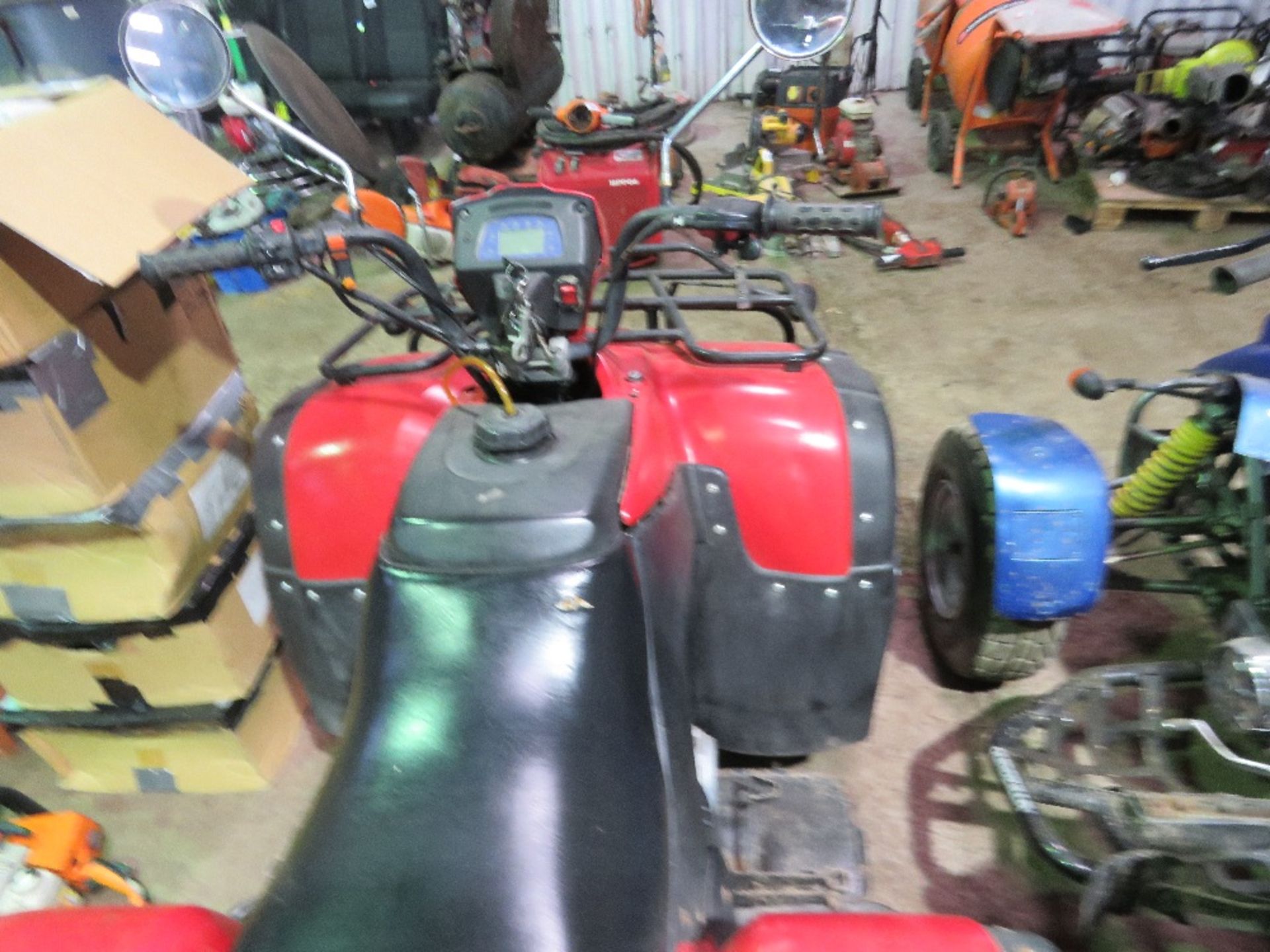 LONCIN 2WD QUAD BIKE, REG:GX55 AOH WITH V5 AND HAND BOOK ETC. WHEN TESTED WAS SEEN TO RUN, DRIVE, ST - Image 4 of 5