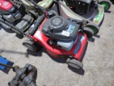 LASER SELF DRIVE PETROL MOWER, NO BAG. THIS LOT IS SOLD UNDER THE AUCTIONEERS MARGIN SCHEME, THER