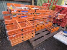 4 X CLOW GRP PODIUM FRAMES, APPEAR LITTLE USED. REQUIRE PLATFORMS. THIS LOT IS SOLD UNDER THE AUC