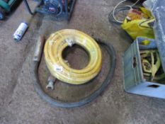 AIR POKER AND UNUSED AIR HOSE. THIS LOT IS SOLD UNDER THE AUCTIONEERS MARGIN SCHEME, THEREFORE NO