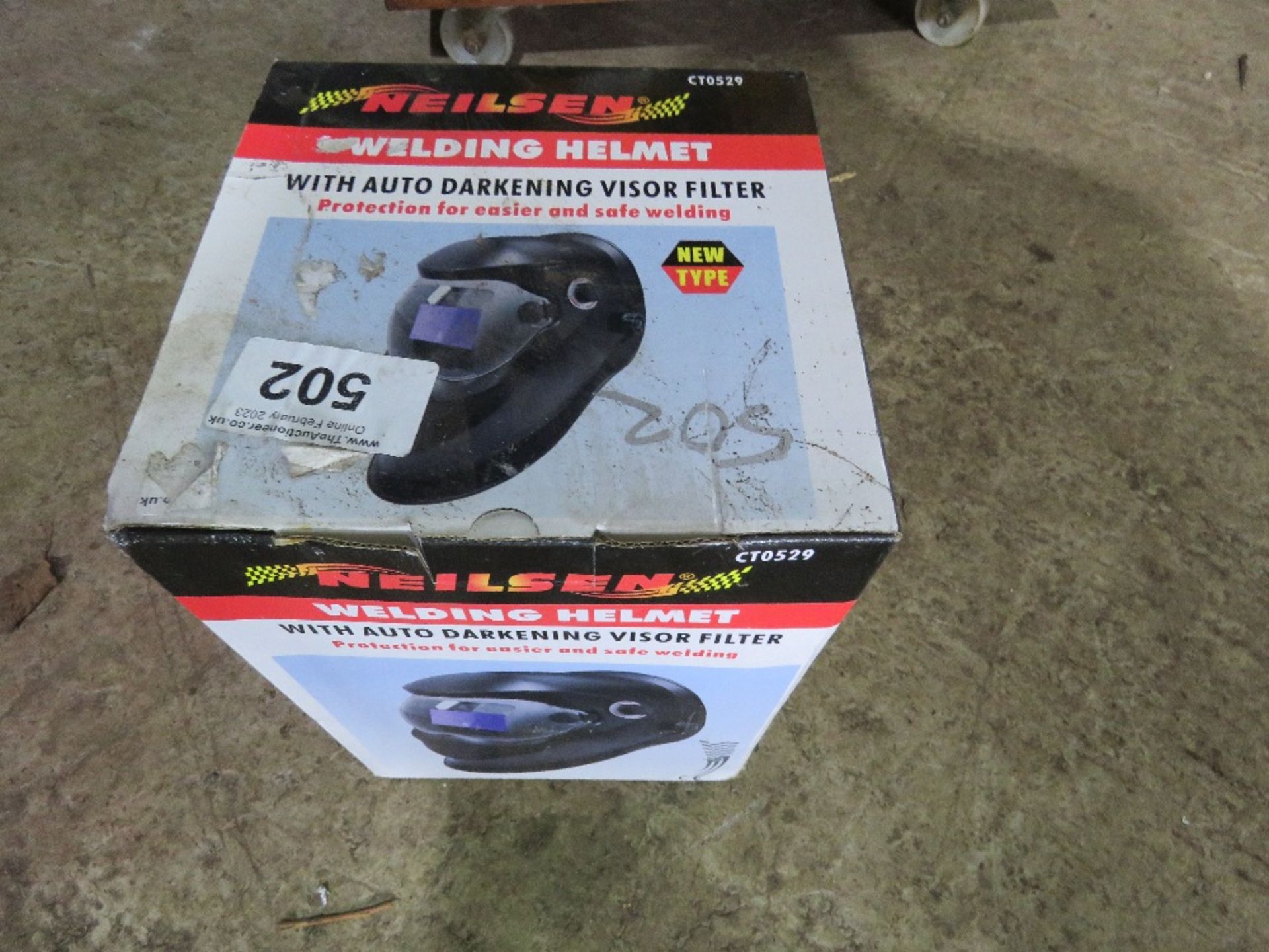 NEILSEN WELDING HELMET.