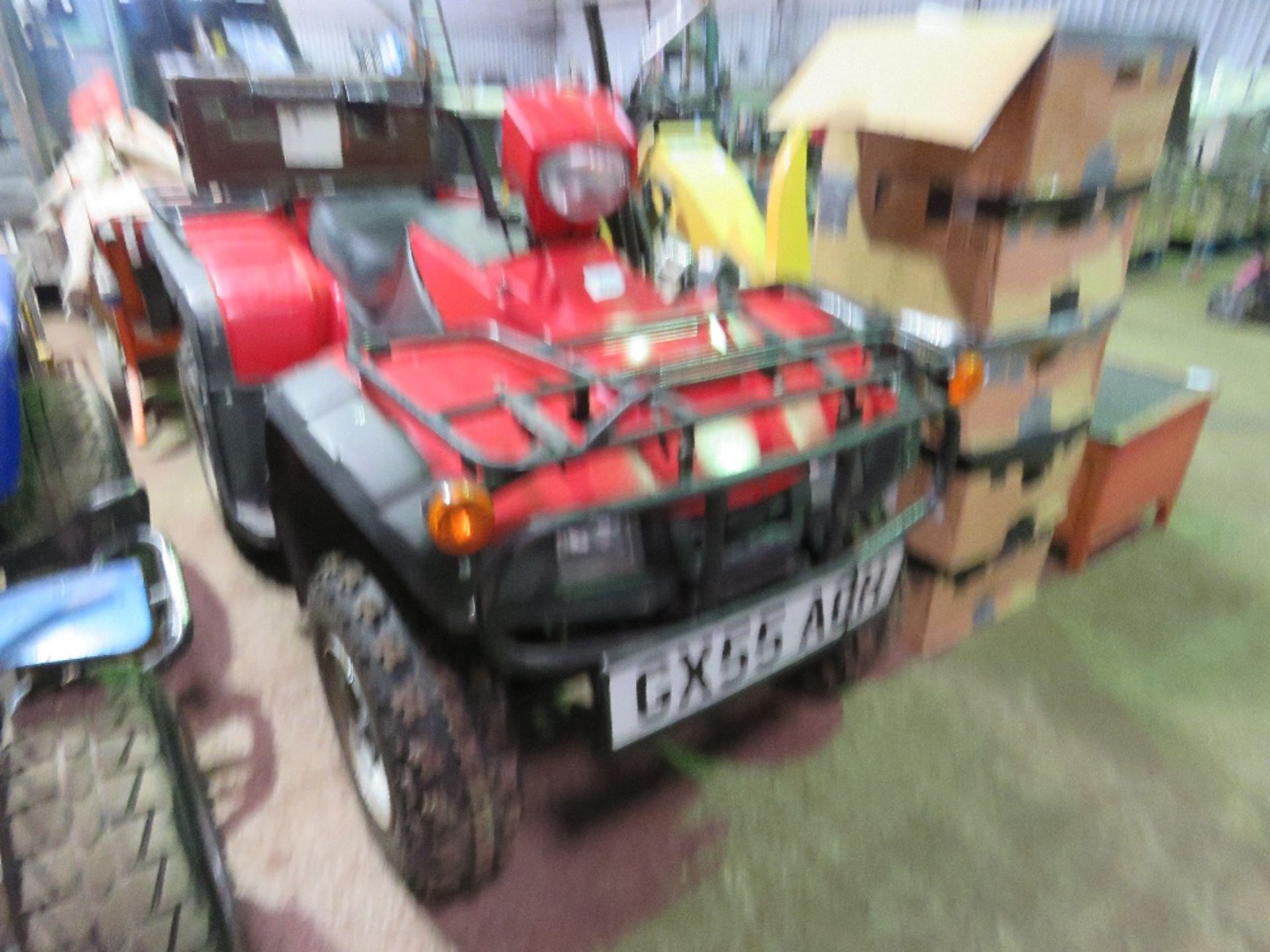 LONCIN 2WD QUAD BIKE, REG:GX55 AOH WITH V5 AND HAND BOOK ETC. WHEN TESTED WAS SEEN TO RUN, DRIVE, ST - Image 2 of 5