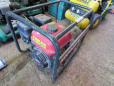 HONDA DUAL VOLTAGE GENERATOR. THIS LOT IS SOLD UNDER THE AUCTIONEERS MARGIN SCHEME, THEREFORE NO