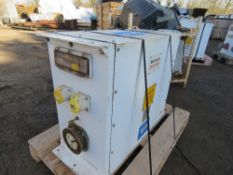 1 X BLAKLEY 10KVA TUNNEL TRANSFORMER. THIS LOT IS SOLD UNDER THE AUCTIONEERS MARGIN SCHEME, THER