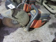 HUSQVARNA K760 PETROL SAW WITH BLADE.