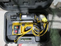 110VOLT POWERED MAGNETIC DRILL. THIS LOT IS SOLD UNDER THE AUCTIONEERS MARGIN SCHEME, THEREFORE N
