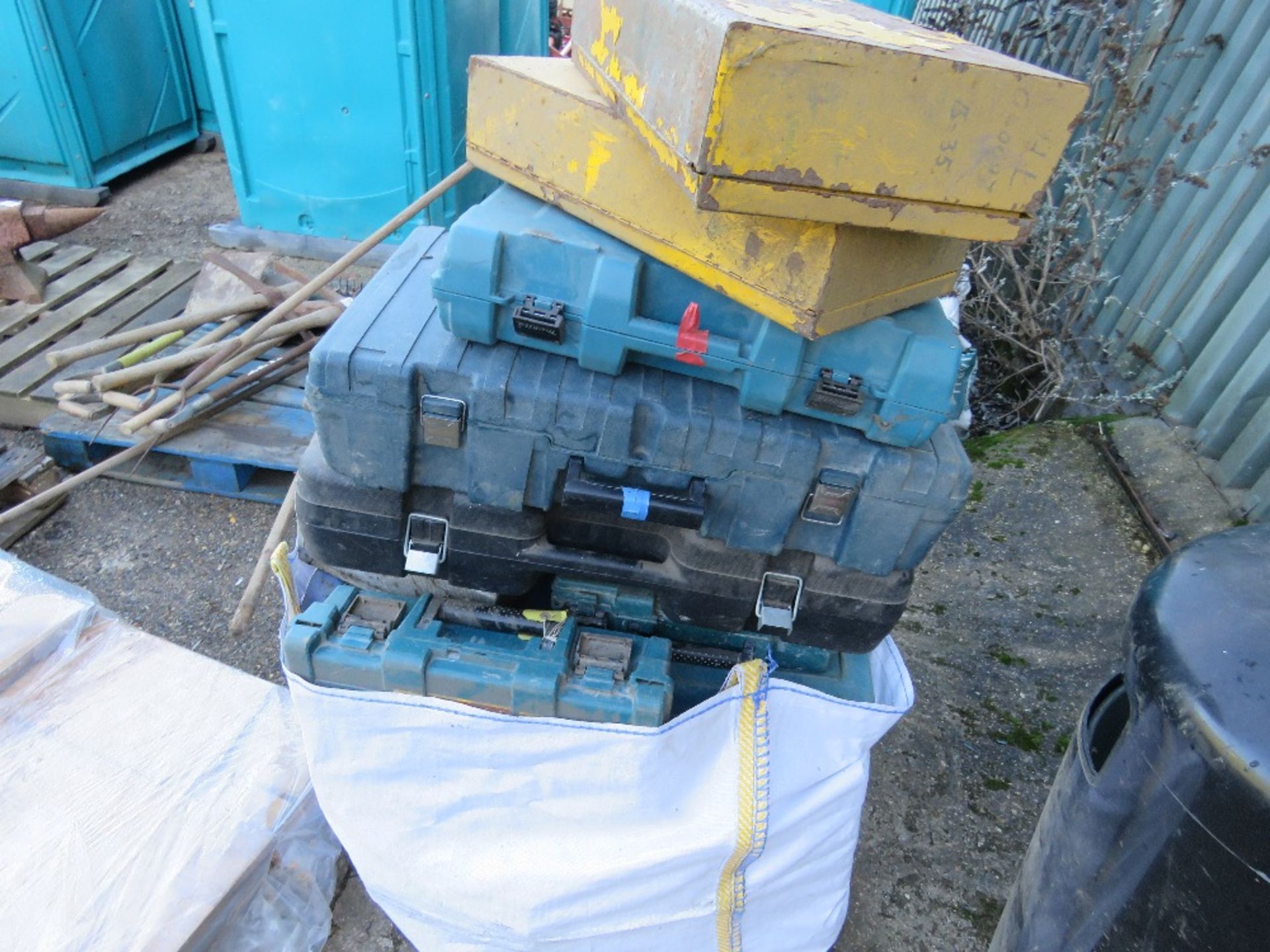 BULK BAG OF POWER TOOL BOXES, EMPTY. - Image 2 of 2