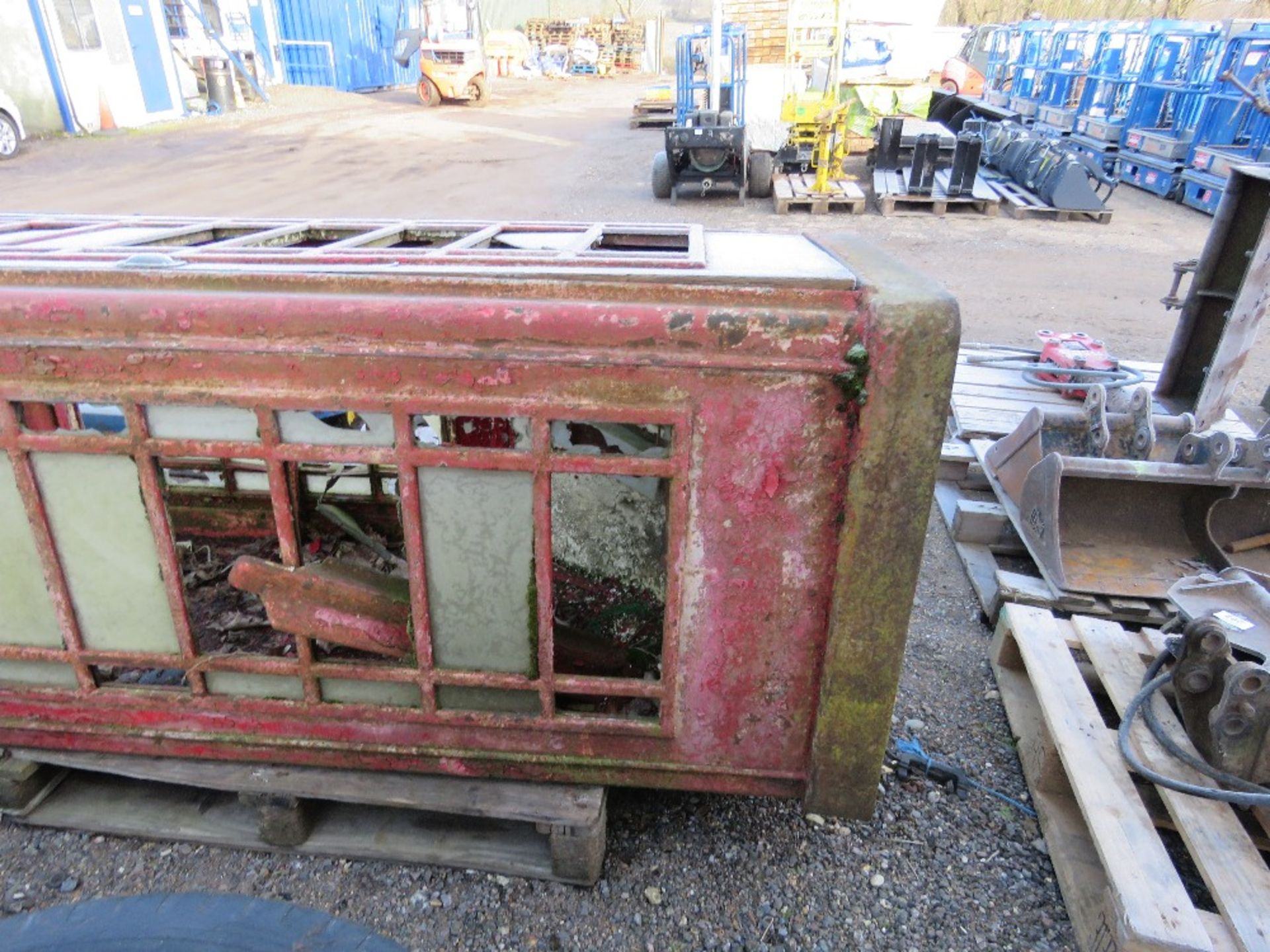 CAST IRON PHONE BOX. - Image 5 of 7