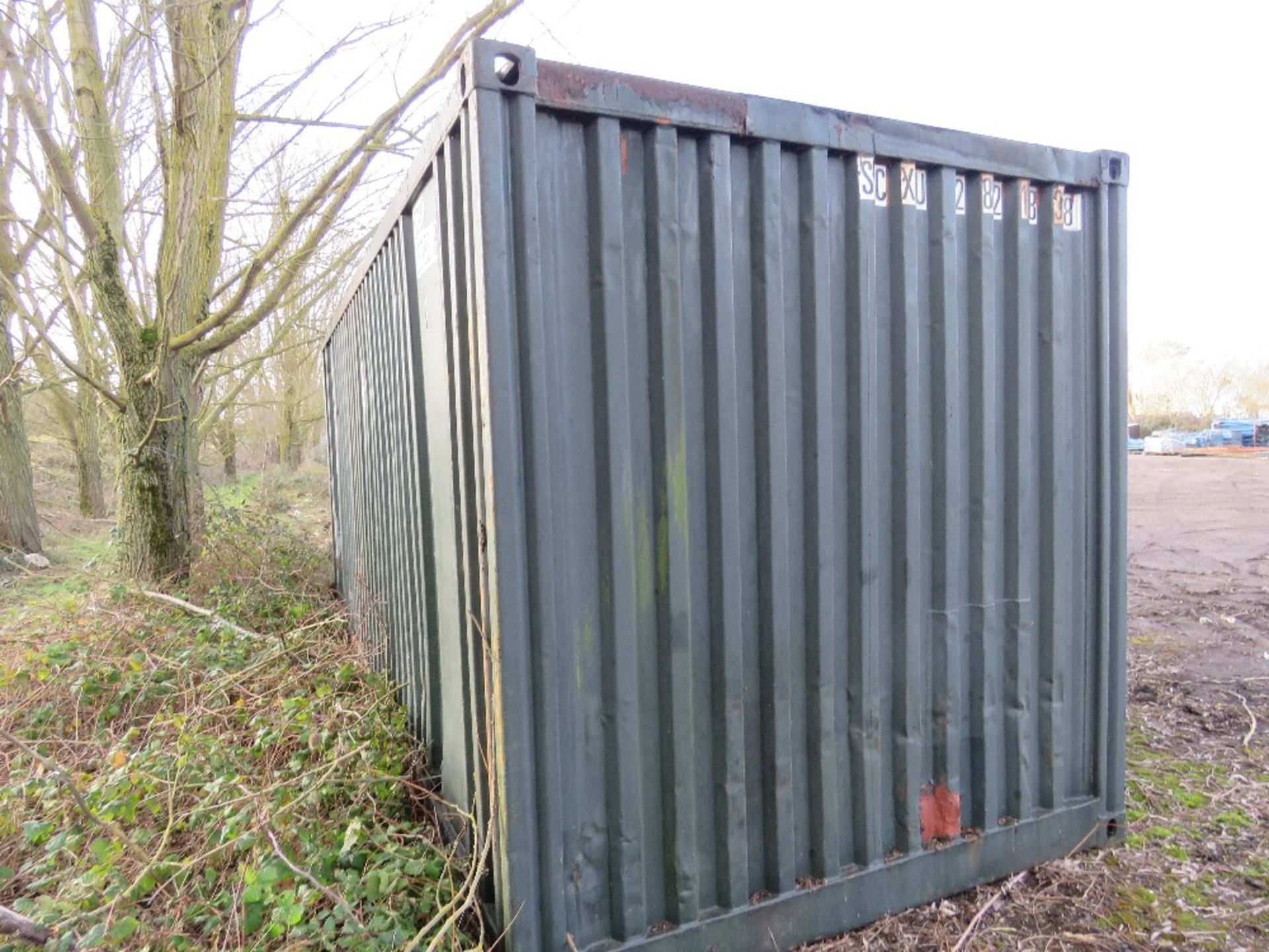 20ft SHIPPING CONTAINER TYPE SECURE STORAGE CONTAINER. - Image 4 of 5