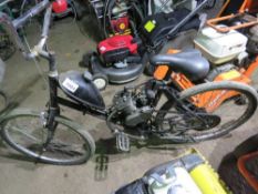 PETROL ENGINED BICYCLE. THIS LOT IS SOLD UNDER THE AUCTIONEERS MARGIN SCHEME, THEREFORE NO VAT W