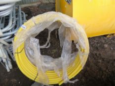 ROLL OF YELLOW HOSE. COMPANY LIQUIDATION STOCK. THIS LOT IS SOLD UNDER THE AUCTIONEERS MARGIN SCHE