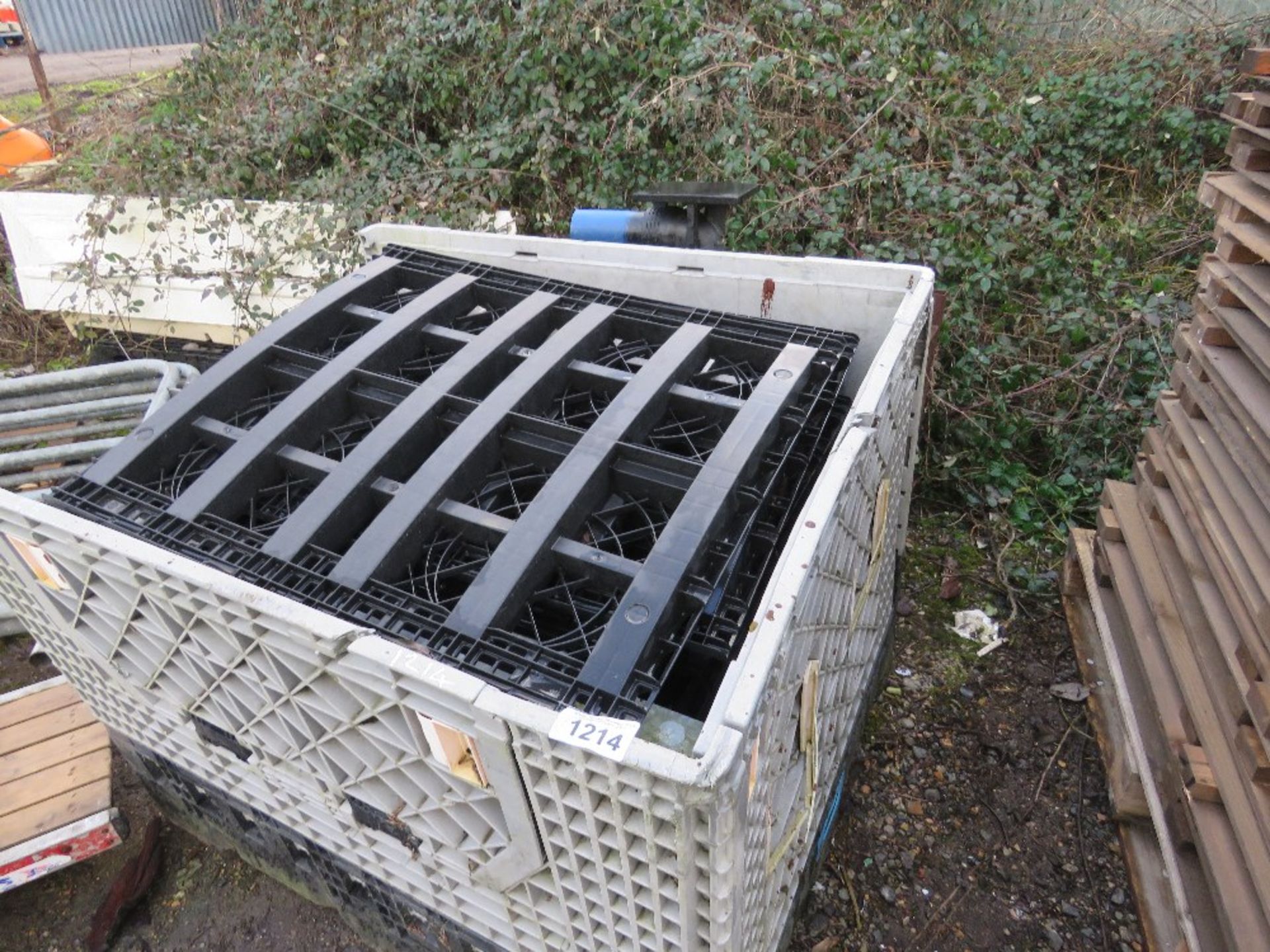 2 X STILLAGES OF DRAINAGE FITTINGS, COVERS ETC. THIS LOT IS SOLD UNDER THE AUCTIONEERS MARGIN SCH