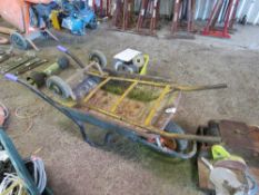 SACK AND WHEELBARROWS. THIS LOT IS SOLD UNDER THE AUCTIONEERS MARGIN SCHEME, THEREFORE NO VAT WIL