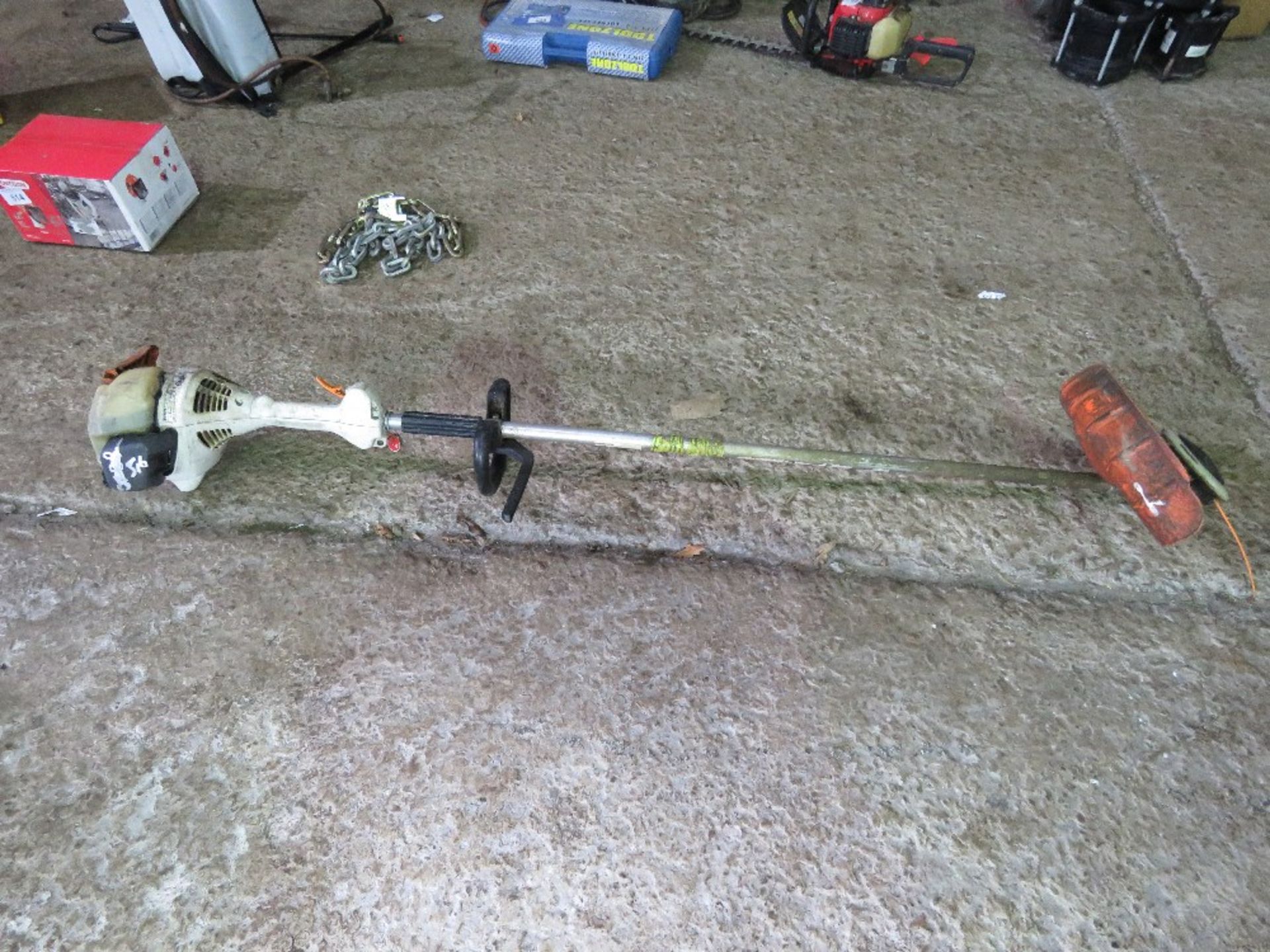 STIHL STRIMMER, REQUIRES RECOIL ROPE. DIRECT FROM LANDSCAPE MAINTENANCE COMPANY DUE TO DEPOT CLO